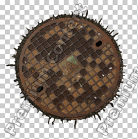 decal manhole cover 0001